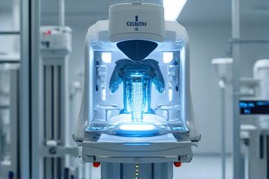 Specialized medical treatment equipment in a clinic